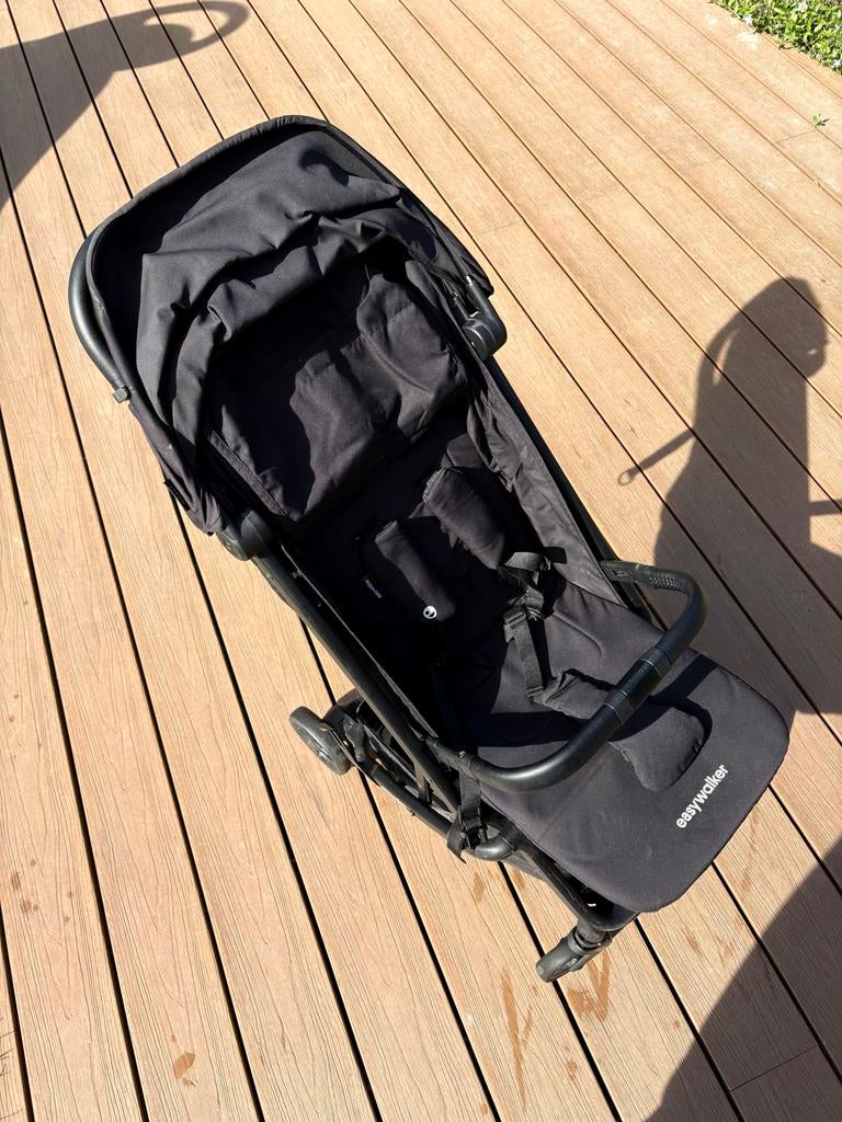 Buggy Easywalker Miley2 met nieuwe regenhoes, Ophalen, Gebruikt, Overige merken, Verstelbare rugleuning