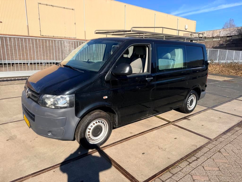 Volkswagen Transporter 2.0 TDI L1H1 BM T800 Baseline!DBL CAB, Voorwielaandrijving, Gebruikt, Zwart, 4 cilinders