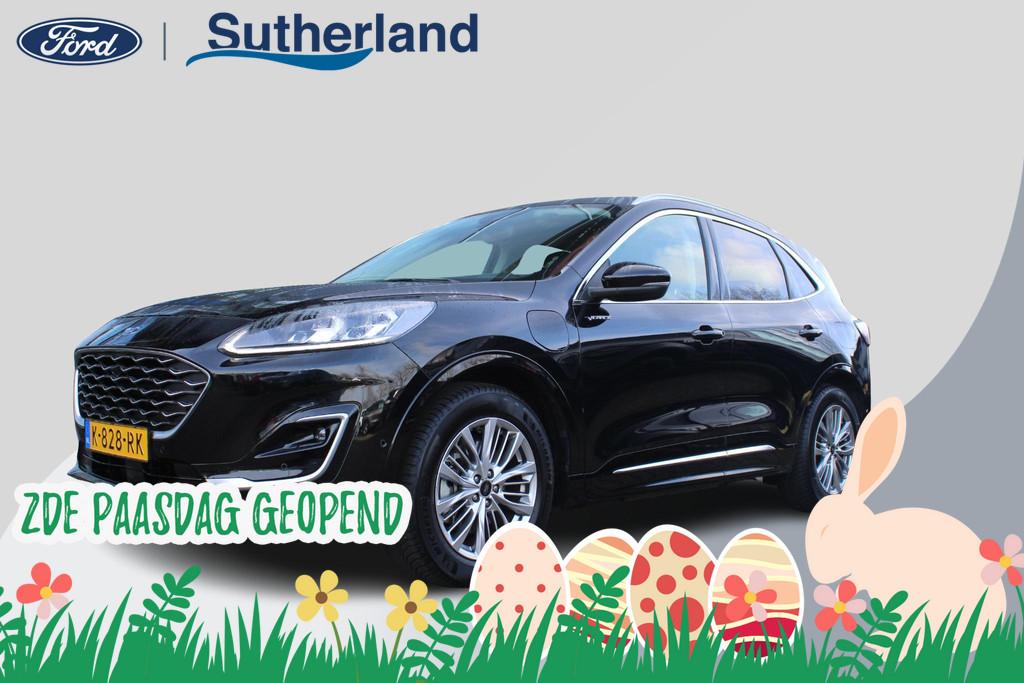 Ford Kuga 2.5 PHEV Vignale | Winterpack | Adaptive Cruise Co, 14 kWh, Gebruikt, 4 cilinders, Zwart