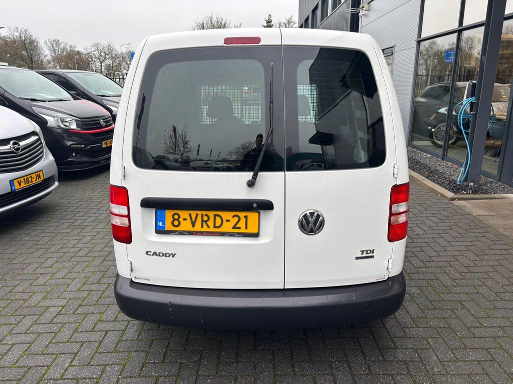 Volkswagen Caddy 1.6 TDI BMT airco cruise, Voorwielaandrijving, Stof, Gebruikt, Zwart