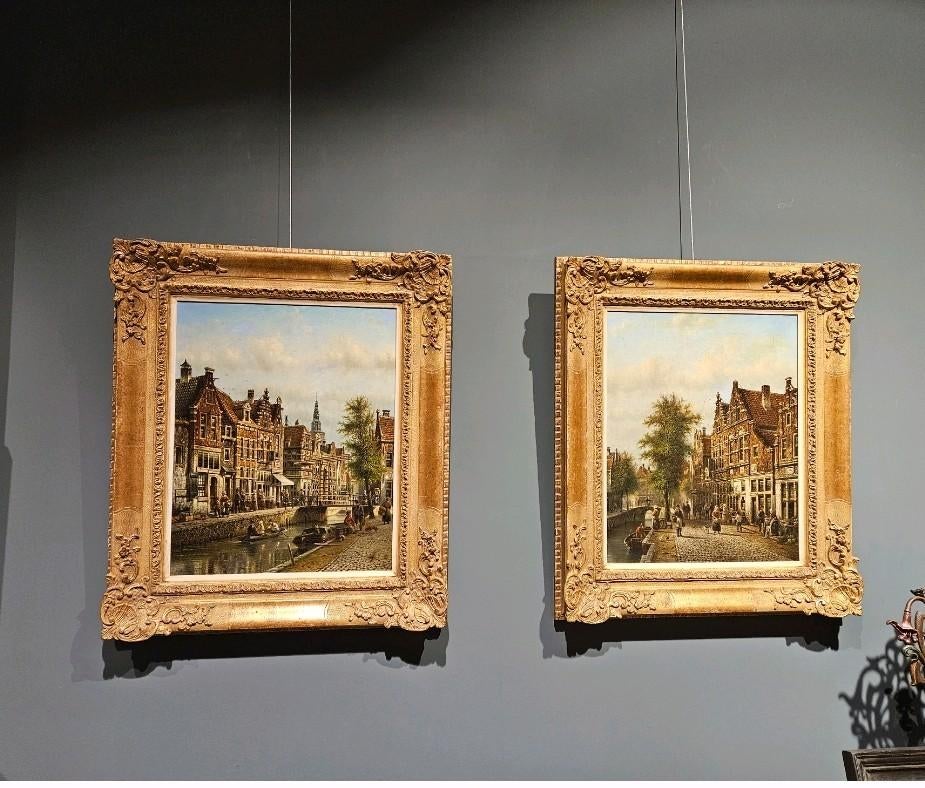 Schilderijen J.F. Spohler (1853-1923), Antiek en Kunst, Ophalen