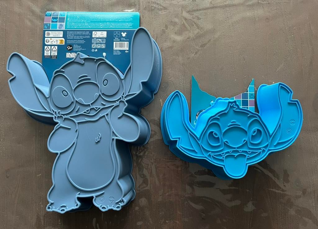 Stitch siliconen bakvormen, Ophalen of Verzenden, Zo goed als nieuw