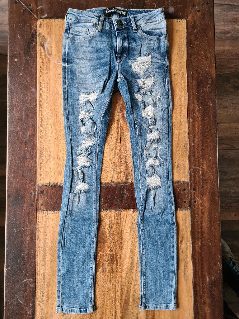 Coolcat DNM ripped jeans, Blauw, Ophalen of Verzenden, Coolcat, W27 (confectie 34) of kleiner