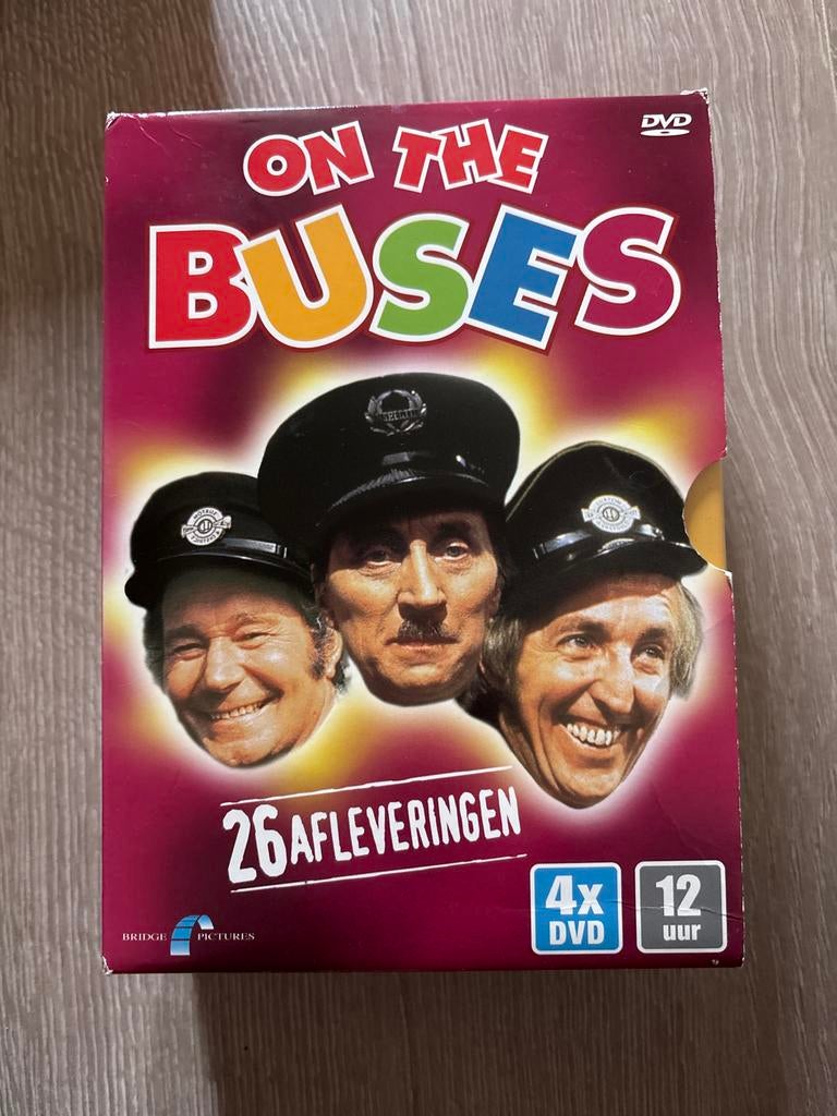 On the Buses - Complete Serie - DVD Boxset, Alle leeftijden, Boxset, Ophalen of Verzenden, Zo goed als nieuw