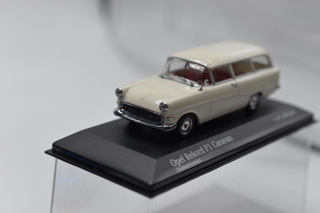 Minichamps Opel Rekord P1 caravan, Minichamps, -, Nieuw, Ophalen of Verzenden
