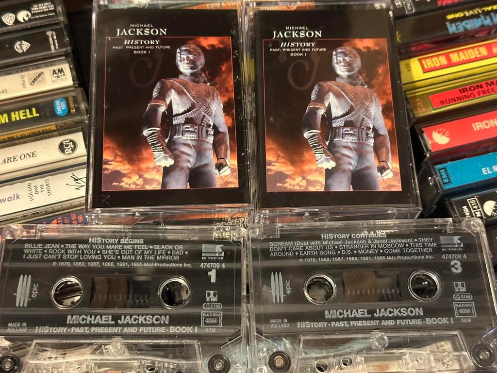Michael Jackson - History (Past, Present and Future) 2-tape, Ophalen of Verzenden, Zo goed als nieuw