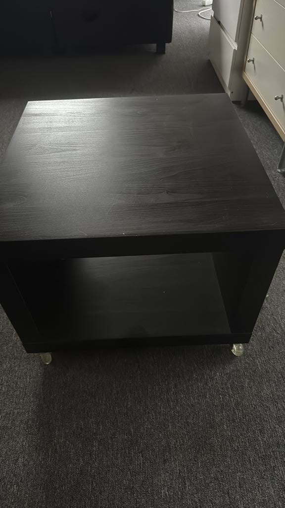 Rijdend tafeltje 55x55, Huis en Inrichting, Tafels | Bijzettafels, Ophalen, Rechthoekig, Minder dan 55 cm