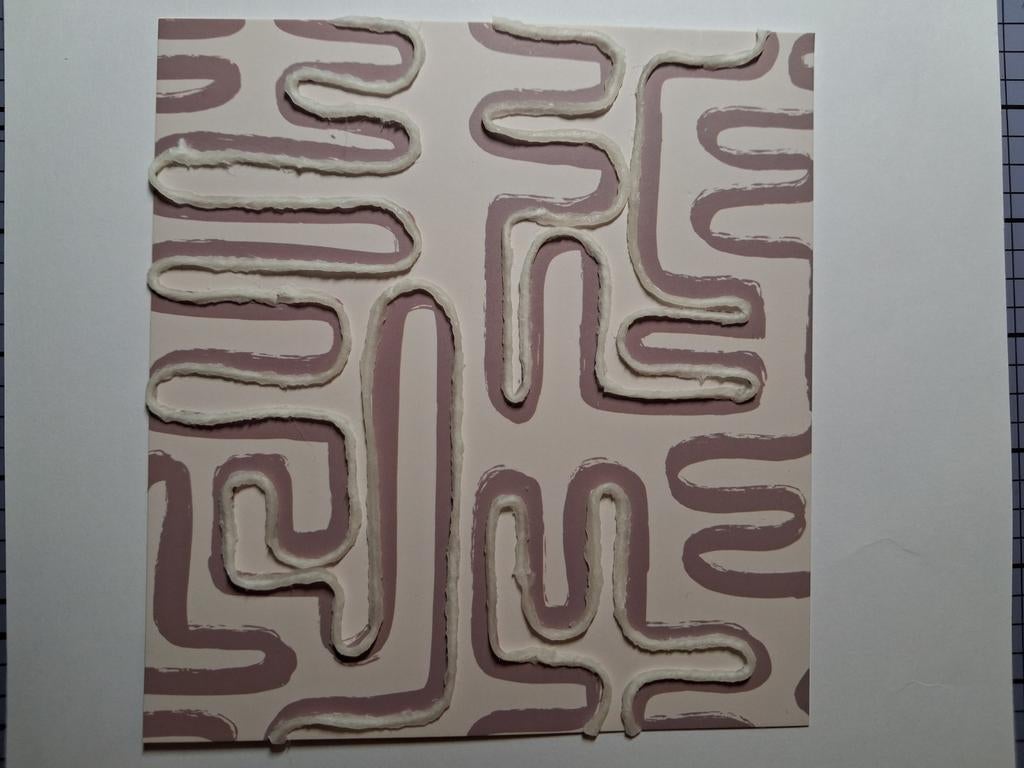 Enkele wax kaart lijntjes, Ophalen of Verzenden, Overige thema's