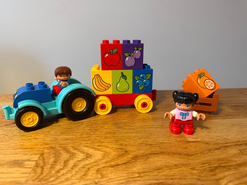 Duplo - Mijn eerste tractor - 10615, Kinderen en Baby's, Speelgoed | Duplo en Lego, Ophalen of Verzenden, Zo goed als nieuw, Duplo