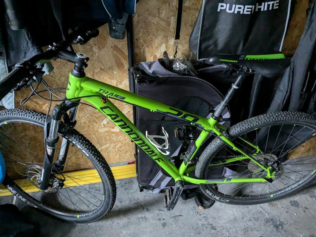 Cannondale trail 4 maat M, Fietsen en Brommers, Hardtail, Ophalen, Gebruikt, Overige merken