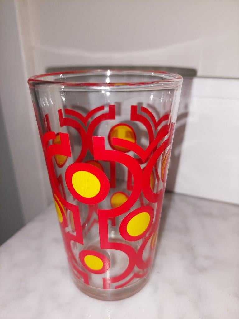 Vintage limonade glazen, Ophalen