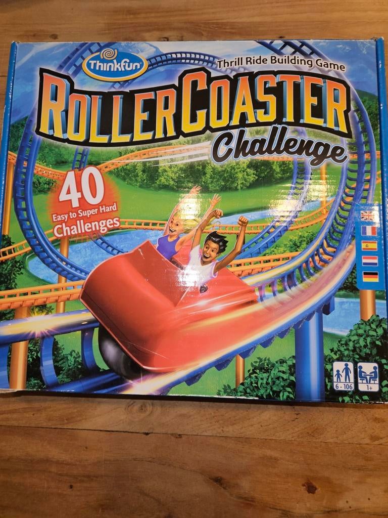 Roller Coaster Challenge - Thinkfun, Hobby en Vrije tijd, Gezelschapsspellen | Bordspellen, Een of twee spelers, Ophalen of Verzenden