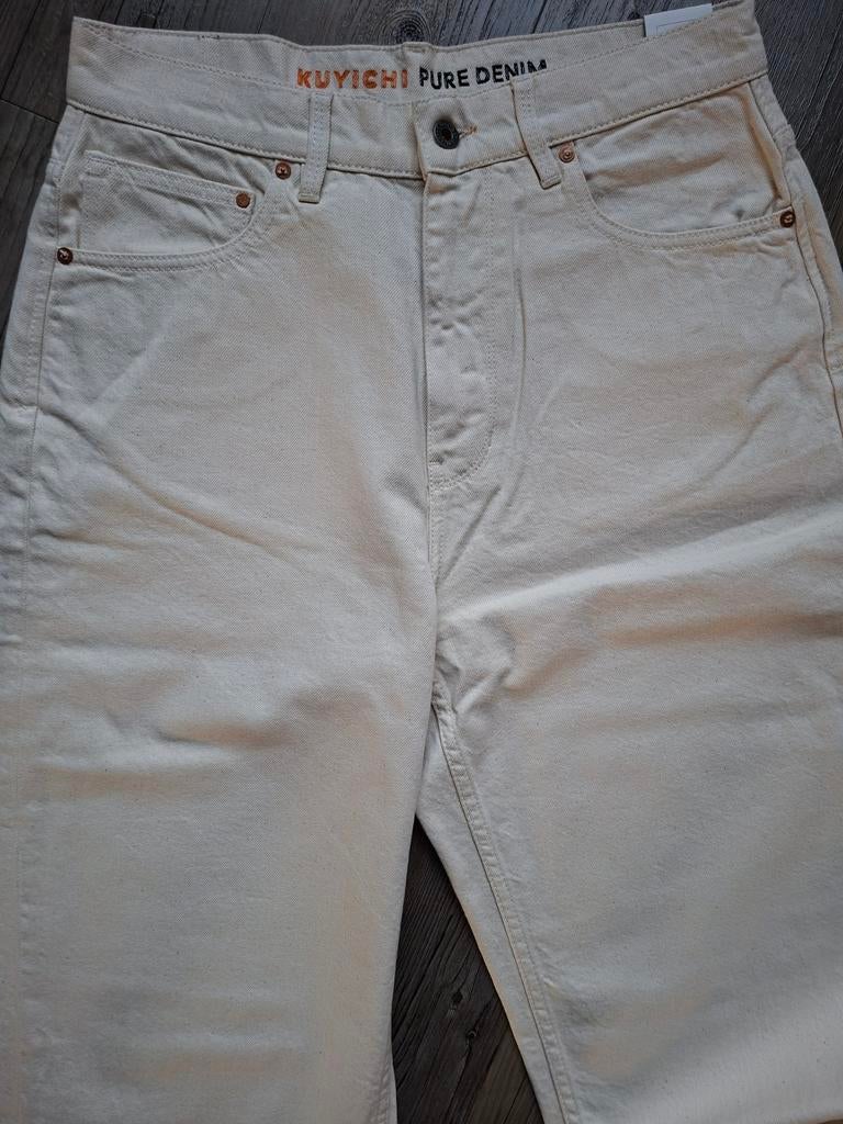 KUYICHI Bobbie Barrel jeans W31 L28, Nieuw, Ophalen of Verzenden, W30 - W32 (confectie 38/40), Wit