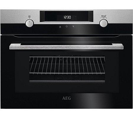 AEG KMK525000M Combi-Oven/Magnetron, Witgoed en Apparatuur, 45 tot 60 cm, Hete lucht, Ophalen of Verzenden, Oven met grill