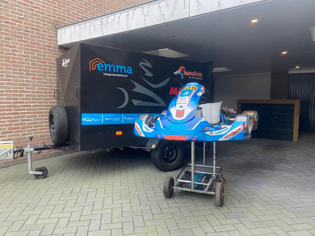 Kart aanhanger, Sport en Fitness, Karting, Ophalen, Kart