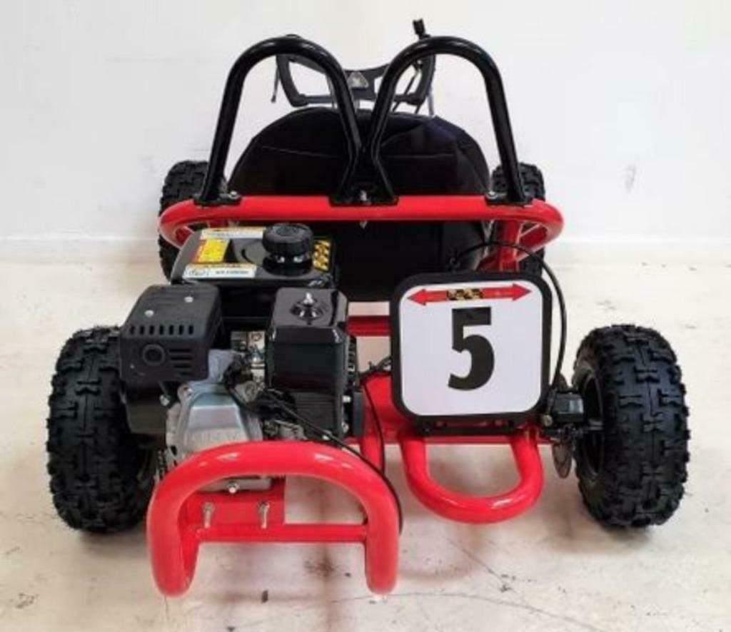 Nieuwe Snelle 196 cc Benzine Off-Road Go Kart 4-Takt. 6.5 PK, Sport en Fitness, Karting, Nieuw, Kart, Ophalen of Verzenden