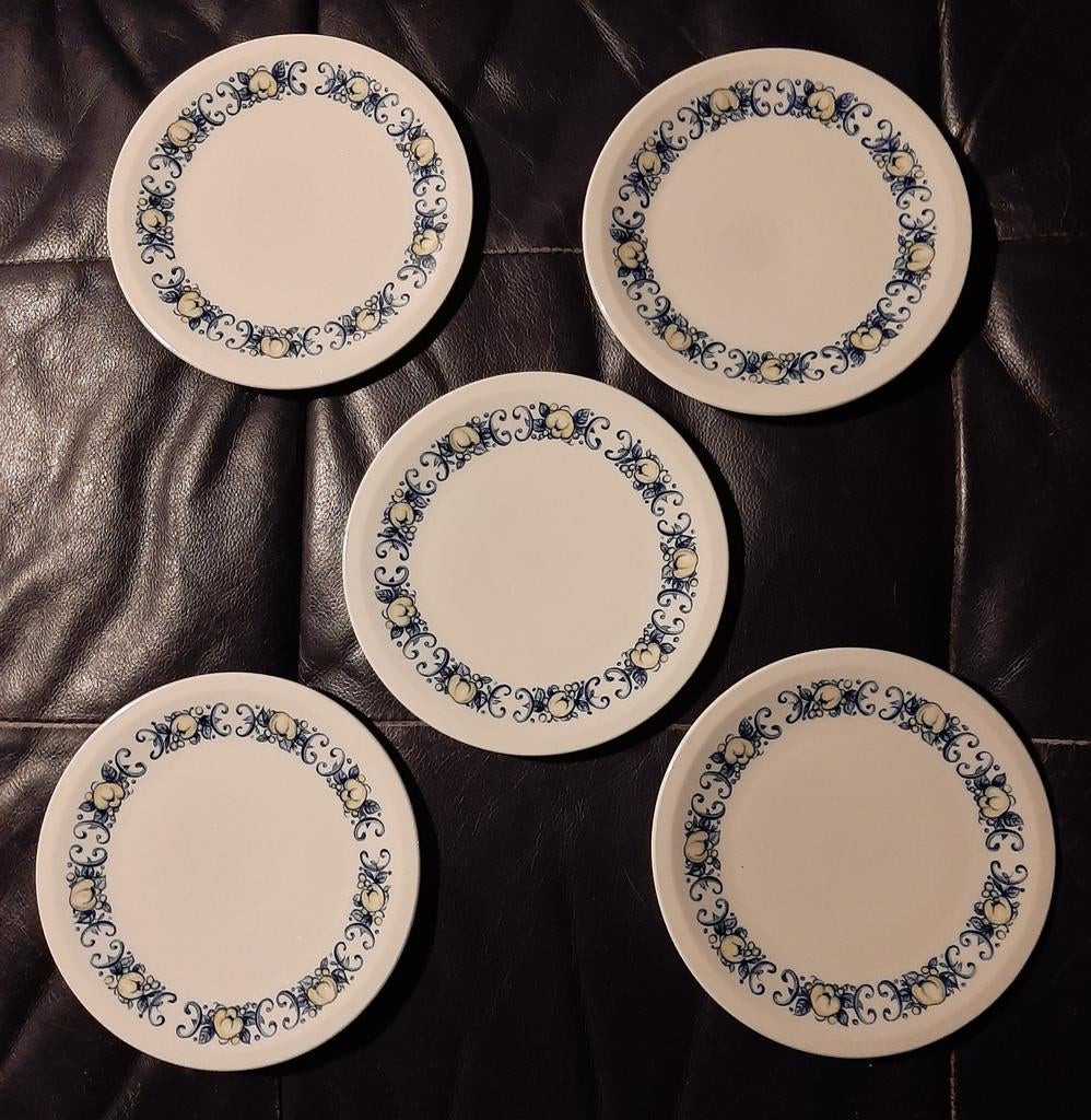 Gebaksschoteltjes Cadiz porselein Villeroy en Boch, Ophalen of Verzenden, Zo goed als nieuw, Bord(en), Overige stijlen