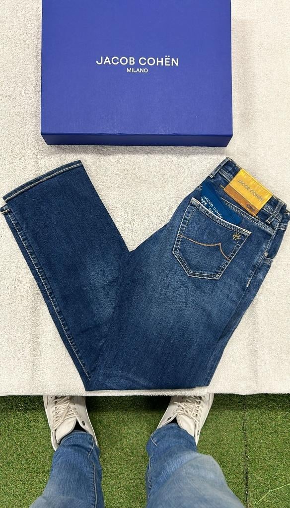 Jacob Cohen Nick LTD Spijkerbroek Style 622 Rolex Editie W32, Kleding | Heren, Blauw, W32 (confectie 46) of kleiner, Ophalen of Verzenden