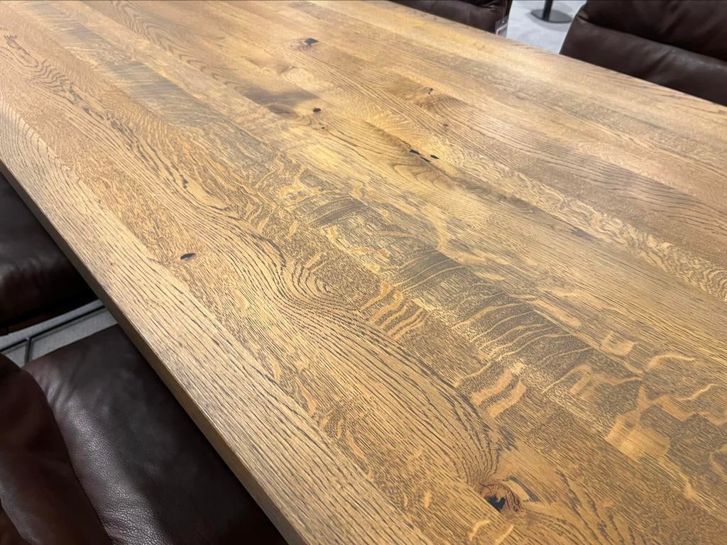 Nieuw KFF Origin Design Tafel Eiken hout Eetkamertafel 220x1, Nieuw, Vijf personen of meer, Rechthoekig, 50 tot 100 cm