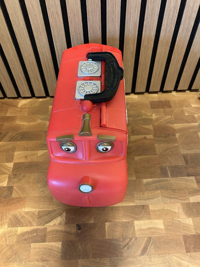 Chuggington draagkoffer voor 17 treintjes, Ophalen of Verzenden, Gebruikt