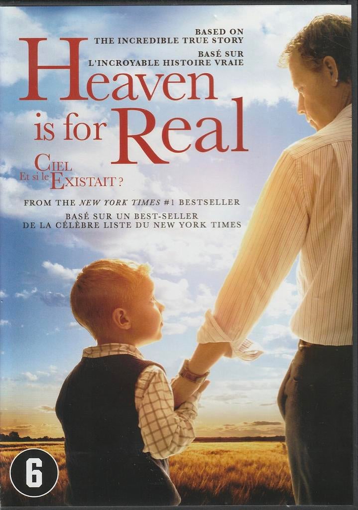 Heaven is for Real (2014) NL dvd - Based On True Story, Vanaf 16 jaar, Ophalen of Verzenden, Zo goed als nieuw, Overige gebieden