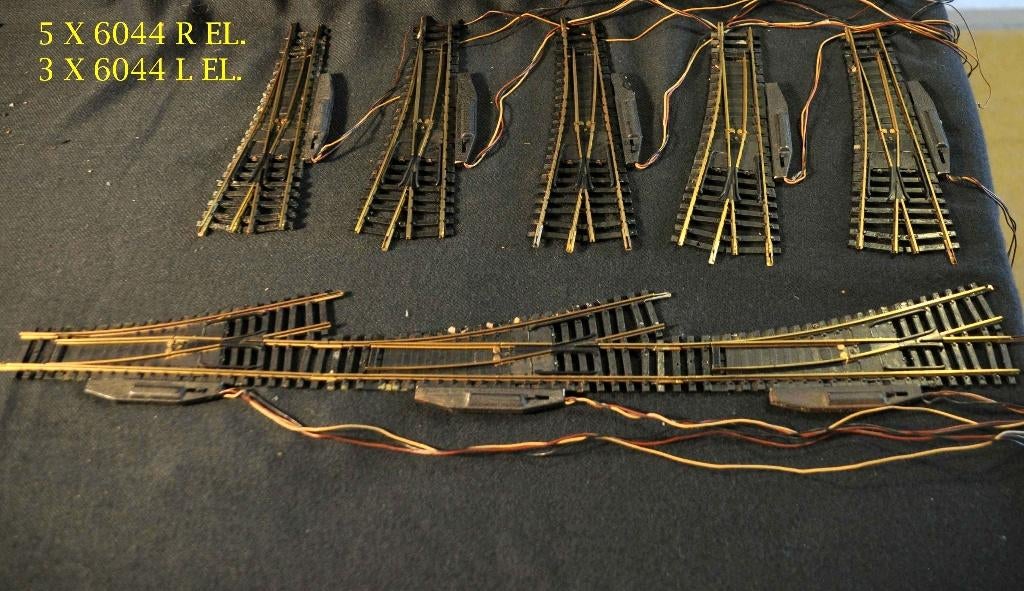 FLEISCHMAN H0 WISSELS-ACESS. EN RAILS, Hobby en Vrije tijd, Modeltreinen | H0, Gebruikt, Gelijkstroom, Fleischmann, Rails