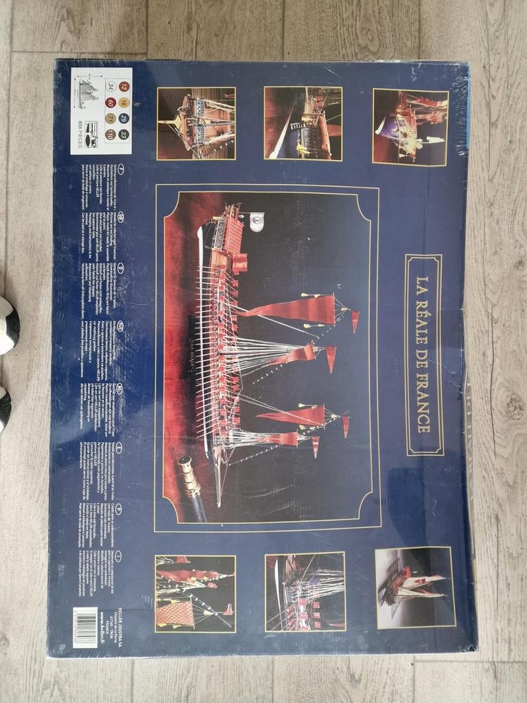 Heller La Reale de France 1/75 Modelbouwdoos, Hobby en Vrije tijd, Modelbouw | Boten en Schepen, Zo goed als nieuw, Ophalen of Verzenden