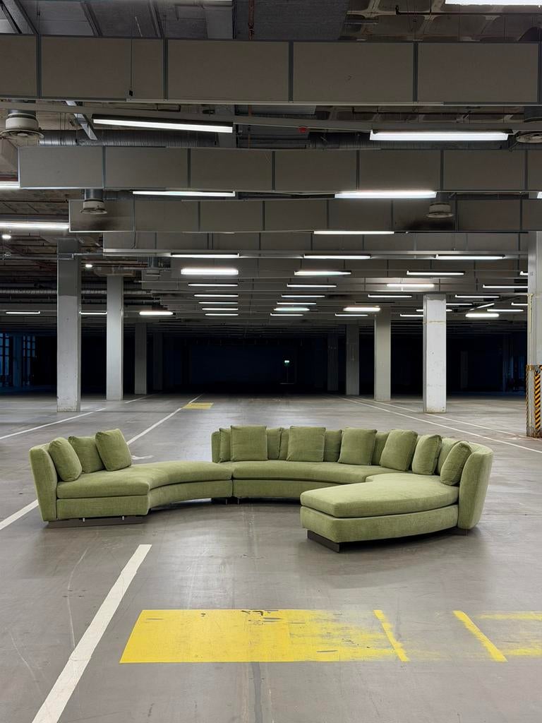 Minotti Seymour | Modulair | SHOWMODEL - NIEUWSTAAT, Overige materialen, Hoekbank, 300 cm of meer, Ophalen of Verzenden