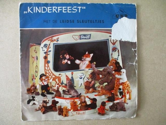 s0361 kinderfeest met de leidse sleuteltjes, Ophalen, Gebruikt, Overige genres, 7 inch