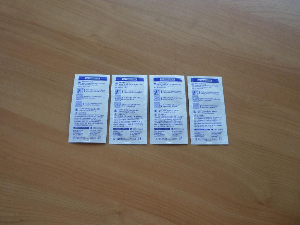 4x Balea Hautrein Anti-Pickel Patches 12 Patches, Ophalen of Verzenden, Nieuw, Gehele gezicht