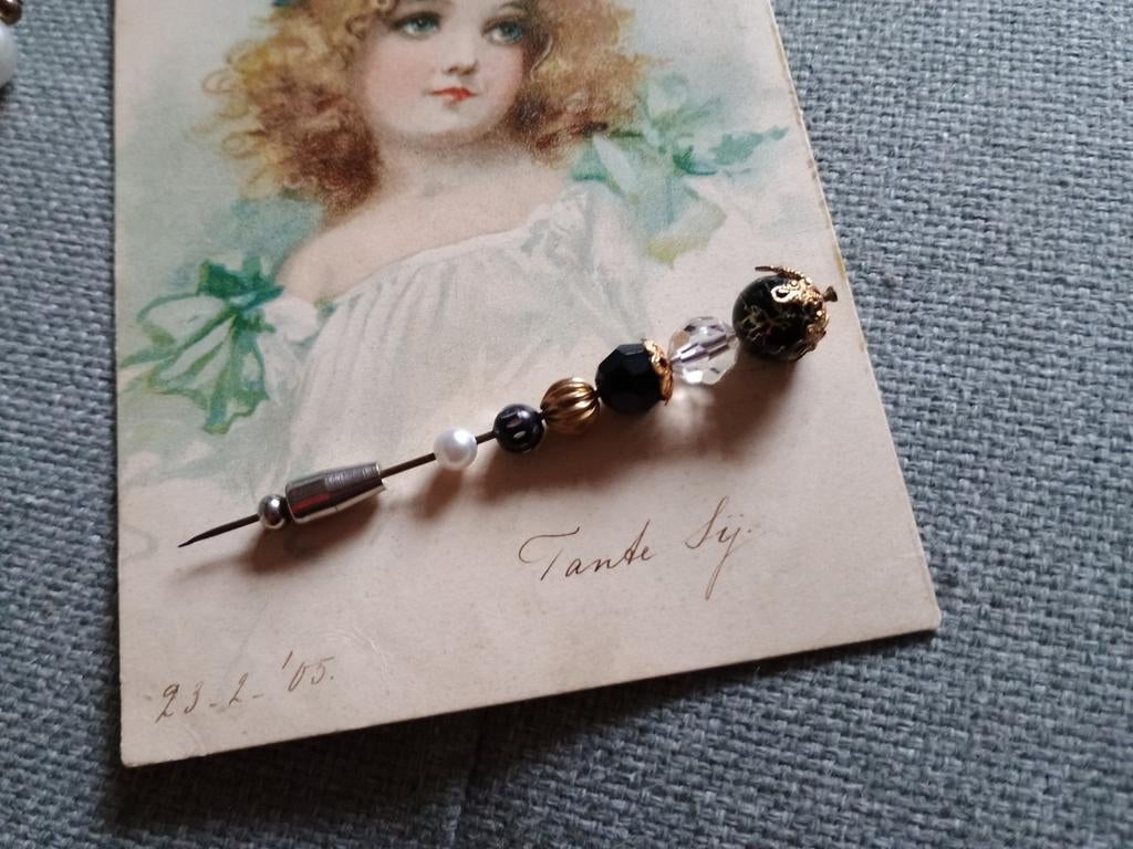 Oude hoedenspeld ( nr.8), Antiek en Kunst, Ophalen of Verzenden