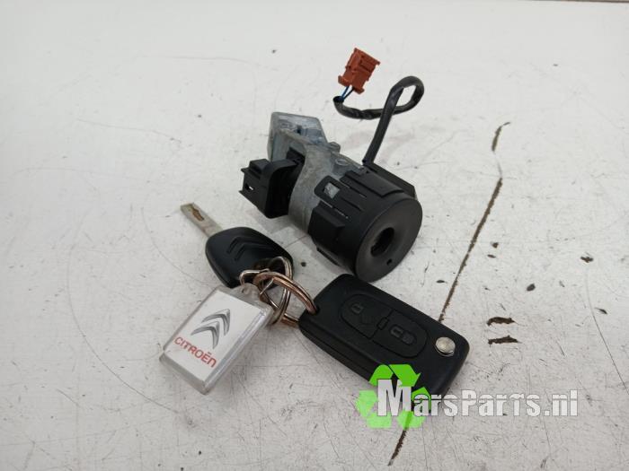 Kontaktslot + Sleutel van een Citroen C3, Auto-onderdelen, Gebruikt, -, Ophalen of Verzenden, -