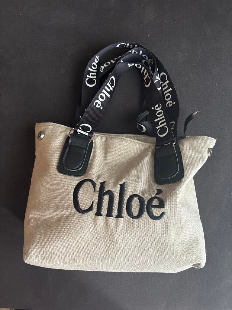Chloe Dames Tas, Ophalen of Verzenden, Zo goed als nieuw, Beige, Handtas