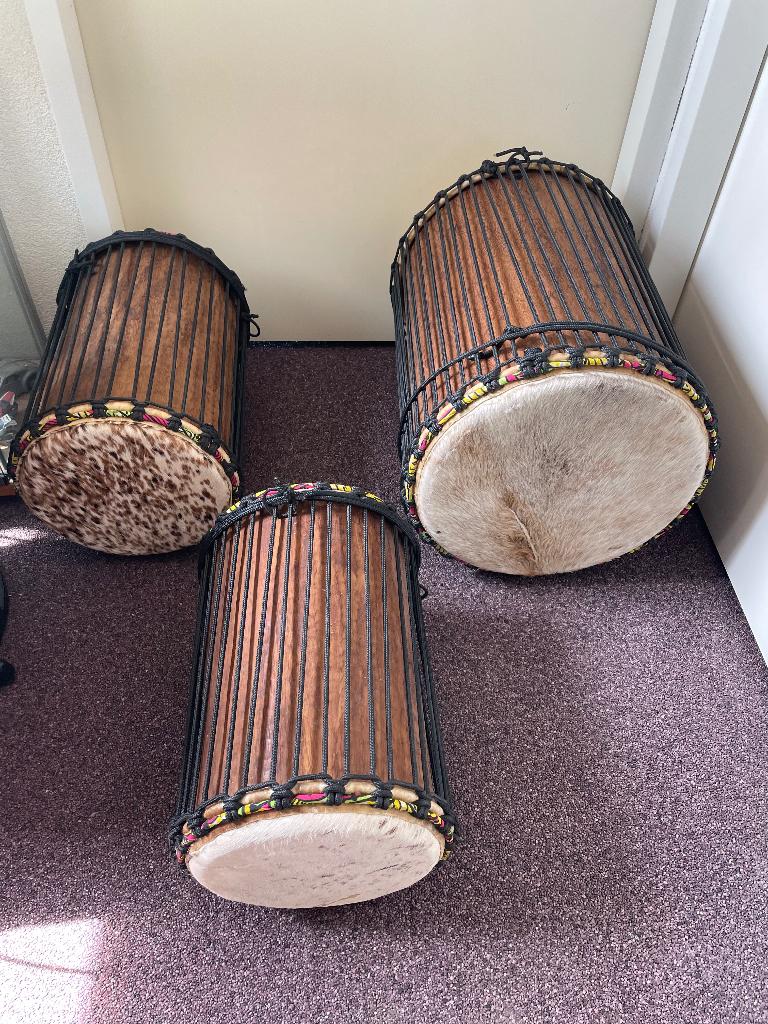 Doundoun set, Ophalen, Zo goed als nieuw, Trommel