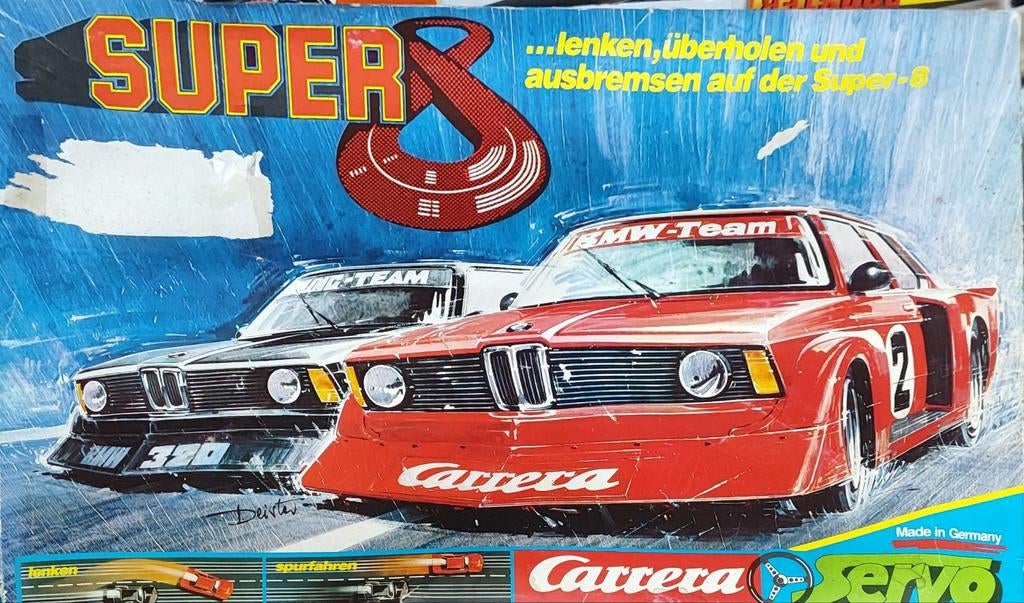 Carrera Servo Racebaan - Super 8, Overige merken, Gebruikt, Ophalen of Verzenden, Groter dan 1:32