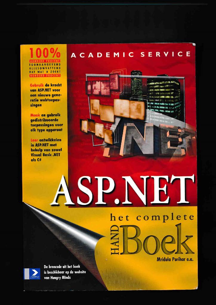 ASP.NET Het complete handboek, Boeken, Gelezen, Programmeertaal of Theorie, Ophalen of Verzenden, Mridula Parihar