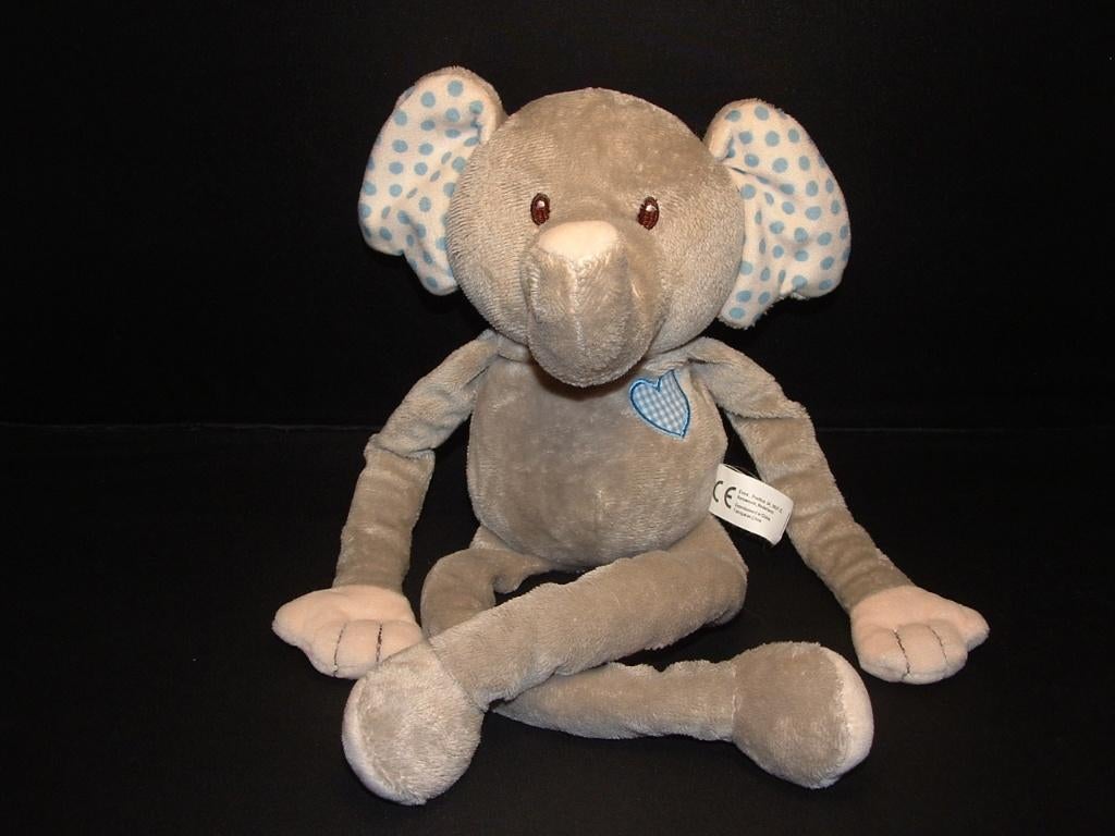 EVORA KRUIDVAT OLIFANT PLAYING KIDS BUNGELDIER VELOURS, Ophalen of Verzenden, Nieuw, Overige typen