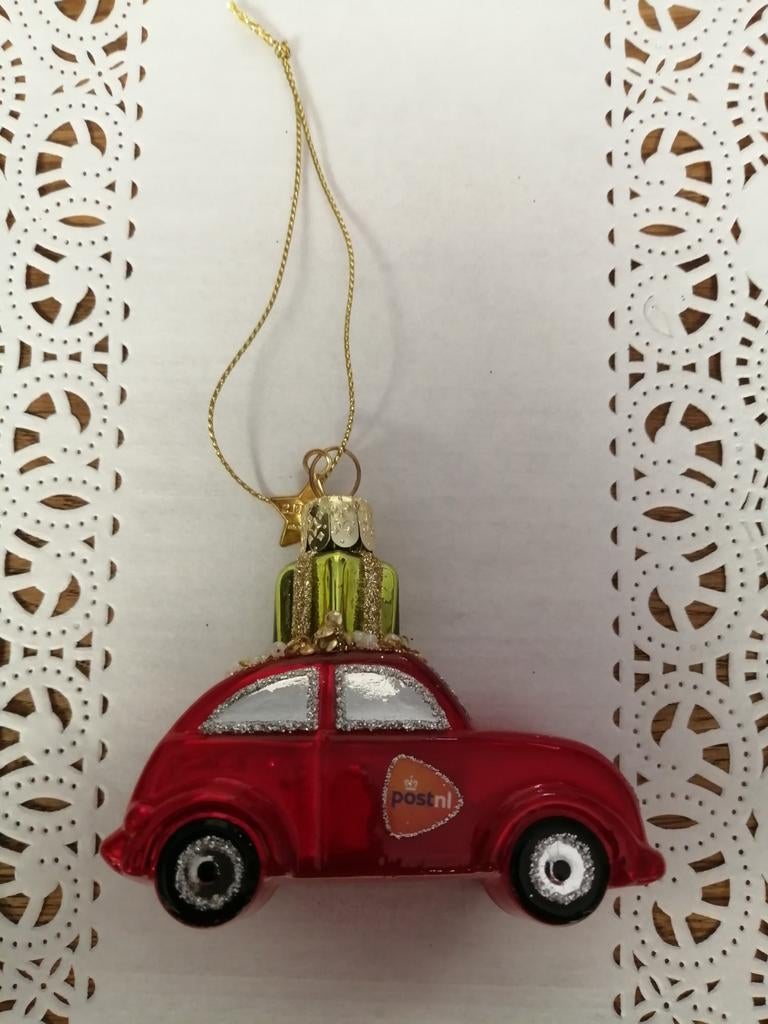 Kerstbal auto Postnl van Vondels. Verzending per Postnl, Ophalen of Verzenden