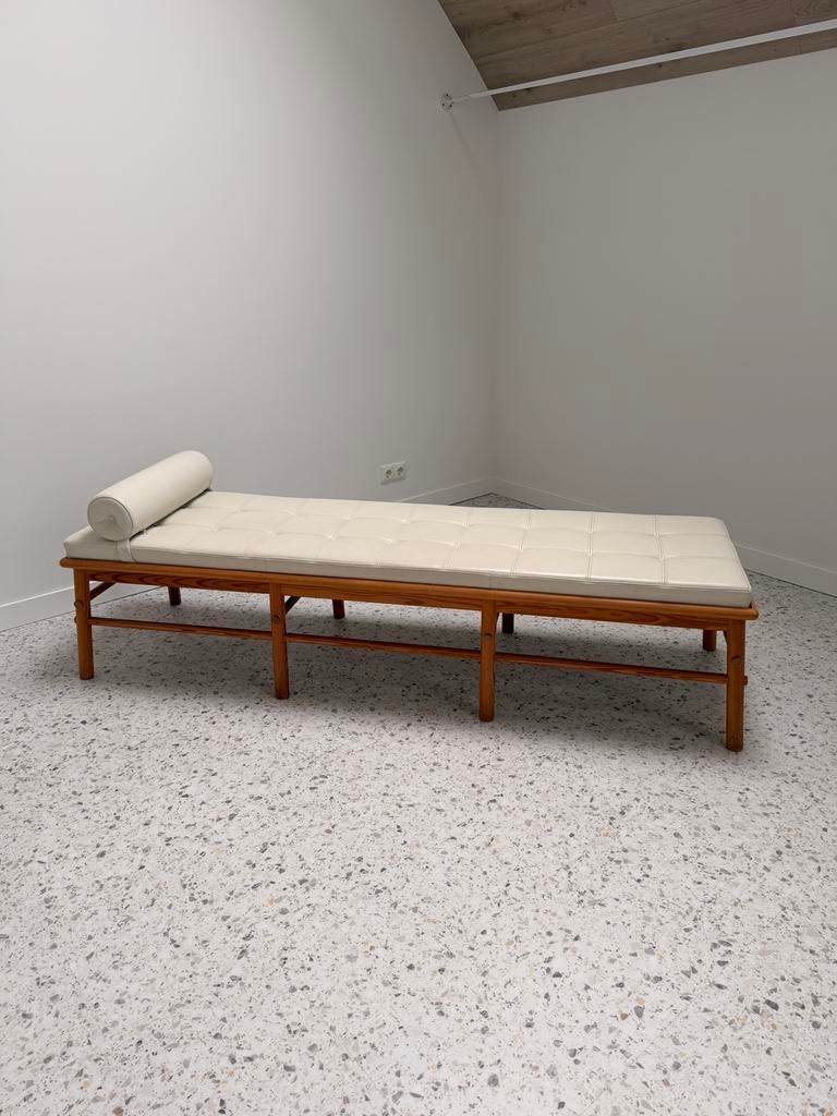 Vintage (limited) daybed ‘August’  Ikea 2009, Ophalen, Eenpersoons, Minder dan 75 cm, Leer