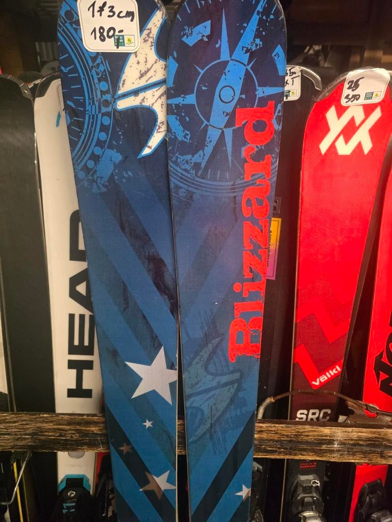 173cm BLIZZARD BUSHWACKER FREERIDE, Overige merken, 160 tot 180 cm, Ophalen of Verzenden, Zo goed als nieuw