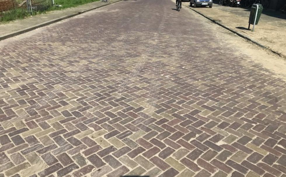 Oud Gebakken Keiformaat Genuanceerd, Gebruikt, Keramiek, Klinkers, Ophalen of Verzenden