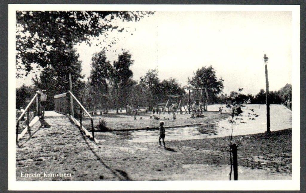 Oude Ansicht - Ermelo - Kanomeer  - Gld., Ophalen of Verzenden, 1940 tot 1960, Ongelopen, Gelderland