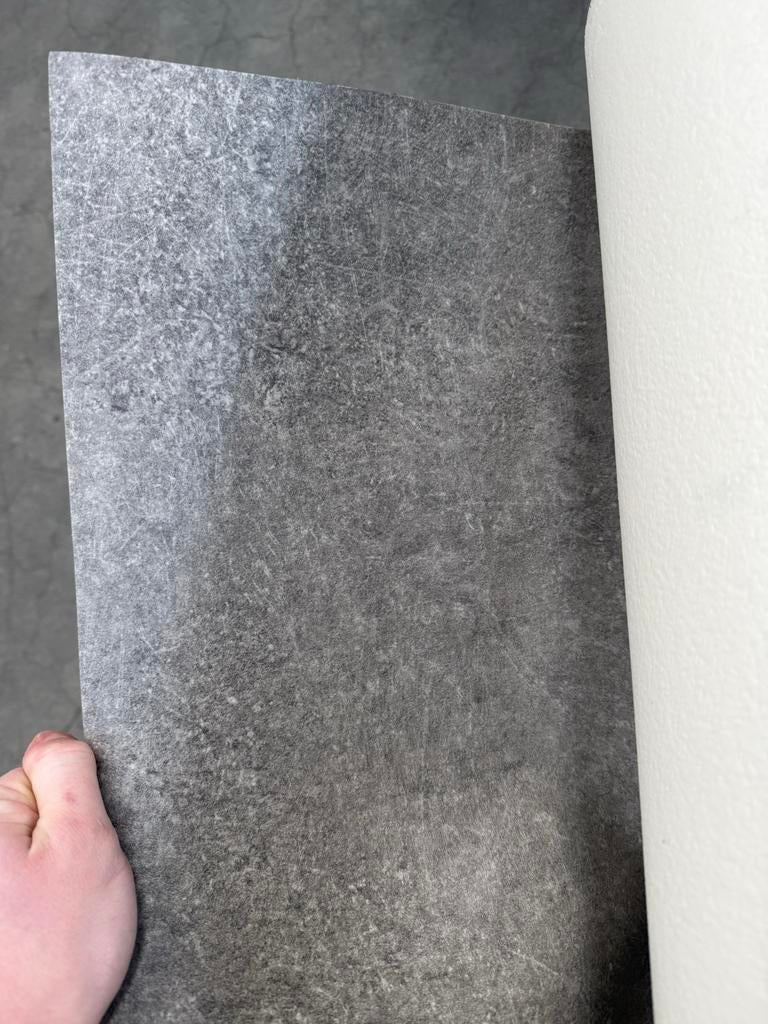 Restpartij Vinyl Betonlook - 4x6 Meter, Huis en Inrichting, Stoffering | Vloerbedekking, Nieuw, Vinyl, Grijs, 25 tot 50 m², Ophalen of Verzenden