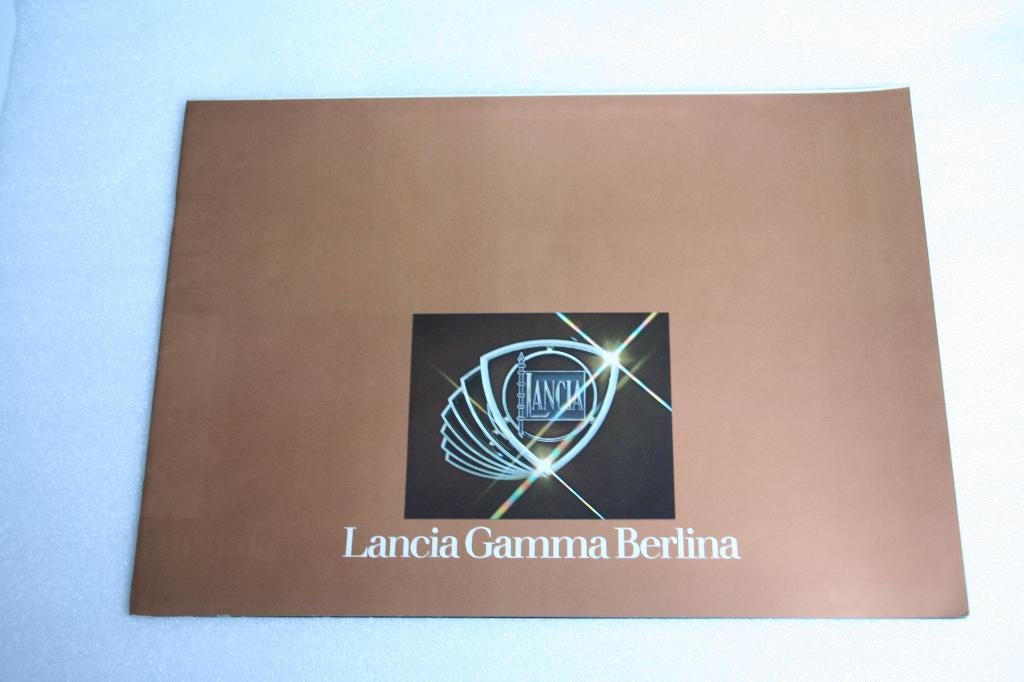 Folder Lancia Gamma Berlina (30-09-1976) (45), Ophalen of Verzenden, Nieuw, Overige merken