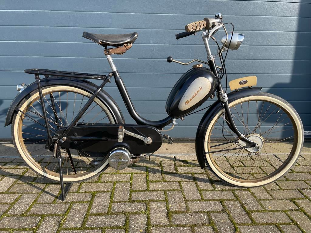 Berini M23 Pluvier bromfiets - Klassieker!, Fietsen en Brommers, Maximaal 45 km/u, 1 versnellingen, 50 cc, Berini