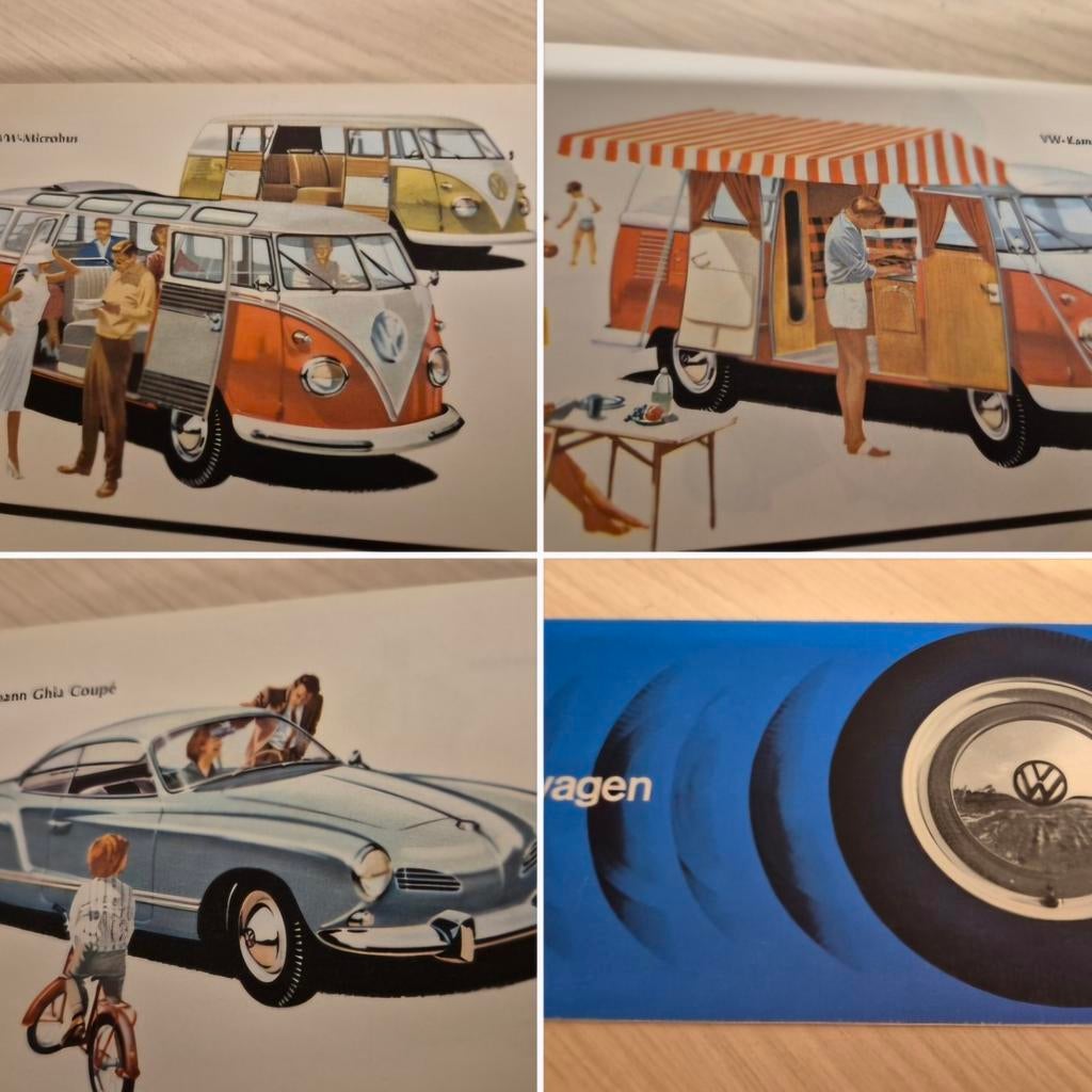1955 Nederlands Volkswagen camper bus Samba Karmann Ghia, Ophalen of Verzenden, Zo goed als nieuw, Volkswagen
