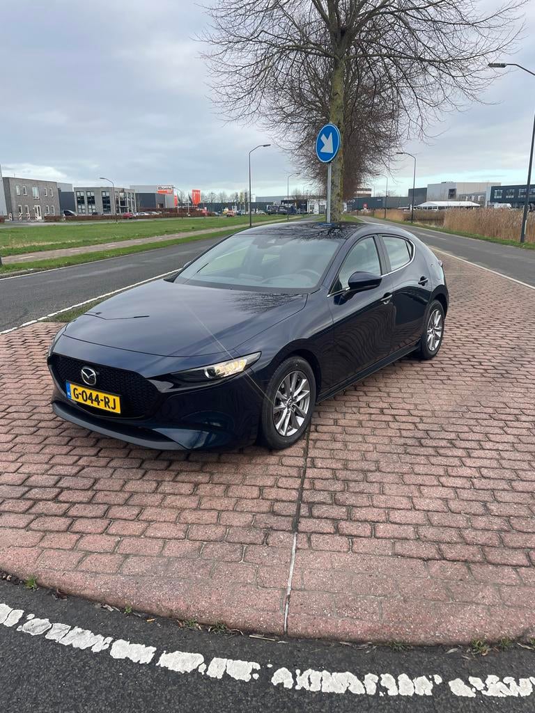 Mazda 3 Skyactiv-x 180pk 2020 Blauw, Auto's, Mazda, Voorwielaandrijving, 1998 cc, 4 cilinders, 1300 kg