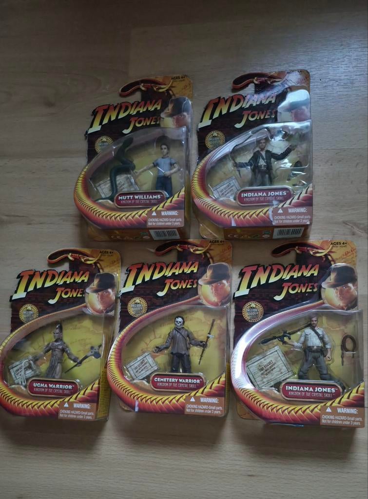 Indiana Jones Figuren Collectie, Ophalen of Verzenden, Nieuw