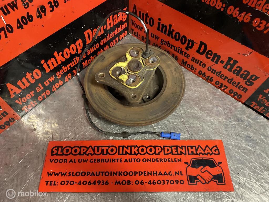 Peugeot 208 ('12-19) Wiellager + Schijf + ABS - Rechtsachter, Ophalen of Verzenden, Gebruikt