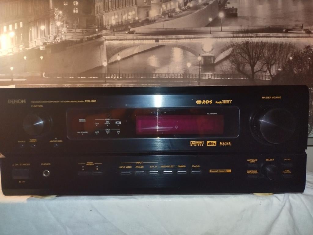 Denon AVR 1800, Ophalen